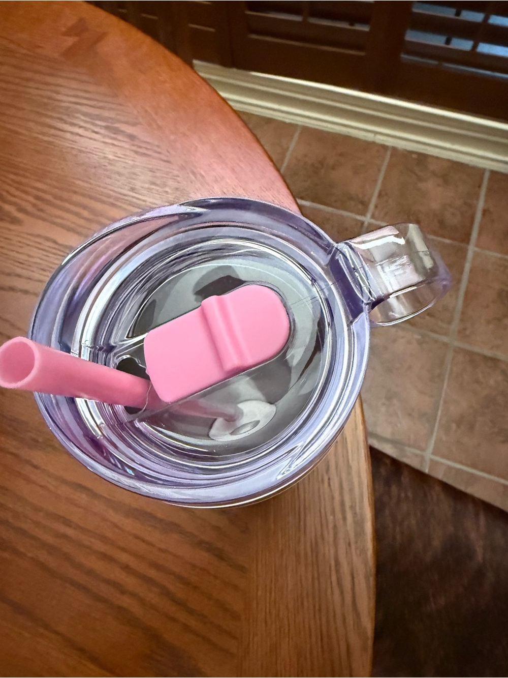 Dunkin Sprinkles 24oz Travel Tumbler with Straw - Picture 3 of 4